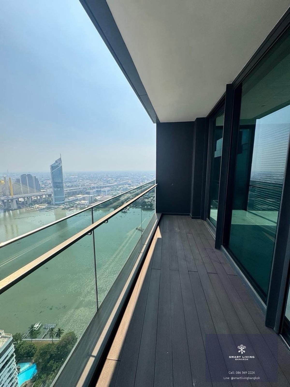 ขายคอนโด Canapaya Residences พระราม 3 วิวแม่น้ำเจ้าพระยา ห้องใหญ่ 88 ตร.ม 2 ห้องนอน Pet-Friendly ระดับ Luxury