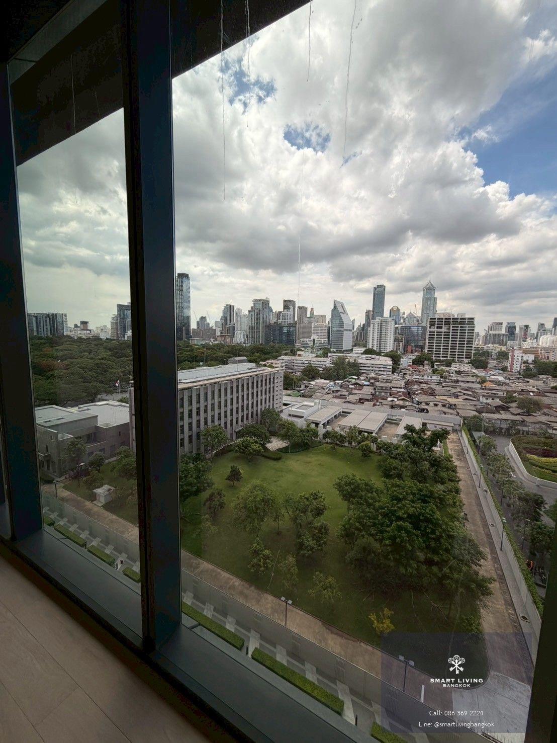 คอนโดหรู EI8HTEEN SEVEN One Bangkok วิวสวนลุมพินี 1 ห้องนอน 52 ตร.ม ใจกลางถนนวิทยุ ใกล้ MRT ลุมพินี