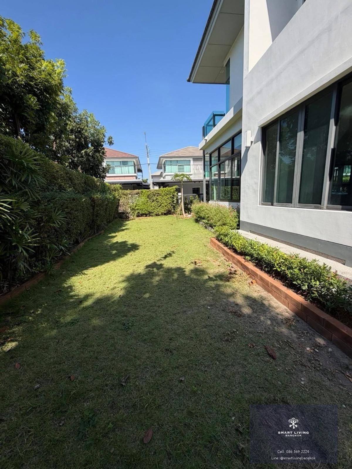 ขายบ้านเดี่ยว 4 ห้องนอน แจ้งวัฒนะ ประชาชื่น Setthasiri หลังมุม ใกล้ทางด่วนศรีสมาน ใกล้ MRT ศรีรัช ใกล้เมืองทองธานี บ้านพร้อมอยู่