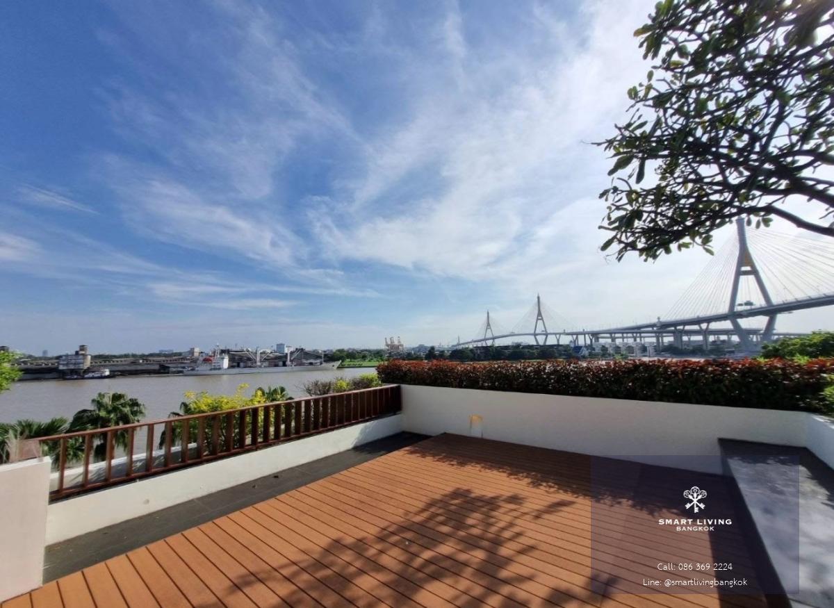 ขายคอนโดหรู Triplex The Pano พระราม 3 ริมแม่น้ำเจ้าพระยา ห้องใหญ่พิเศษ River Villa พร้อมสระว่ายน้ำและสวนดาดฟ้าส่วนตัว 441 ตร.ม