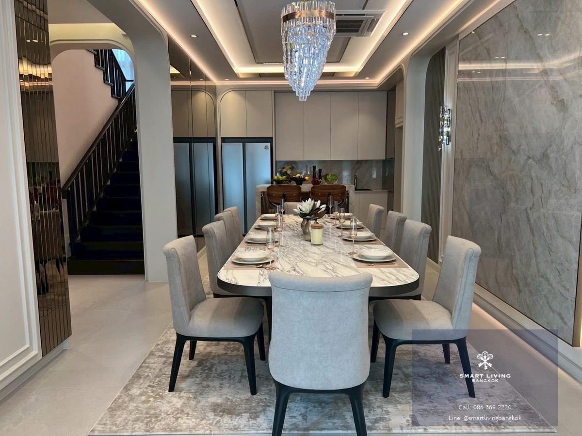 ขายบ้านหรู ขนาดใหญ่ พร้อมลิฟต์ กรุงเทพกรีฑา พระราม 9 ทำเลศักยภาพ ใกล้นานาชาติ Wellington