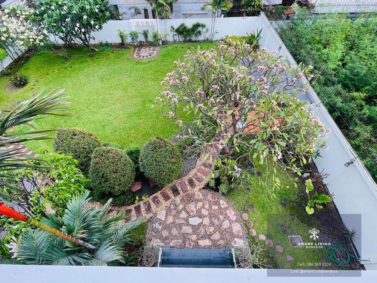 บ้านเดี่ยวให้เช่า รัชดา ขนาด 210 ตรว. พื้นที่ใช้สอย 450 ตรม. 4 ห้องนอน ที่จอดรถ 6 คัน ใกล้ Central Ladprao