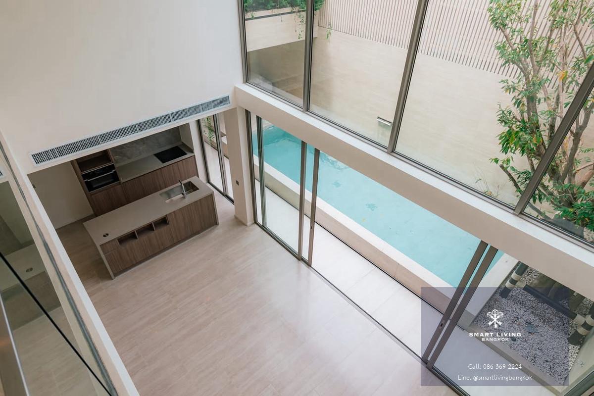 บ้านเดี่ยวลักชัวรี่ขาย ใจกลางสาทร ใกล้ทางด่วน พร้อมลิฟต์ส่วนตัวและสระว่ายน้ำ