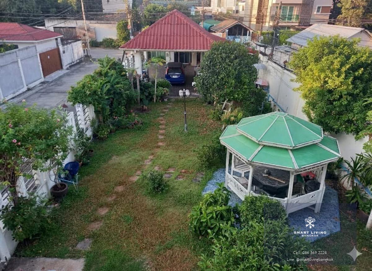 ขายที่ดินแปลงมุม รามอินทรา ซอยมัยลาภ 79 ตารางวา ใกล้รถไฟฟ้าสายสีชมพู เข้าออกได้สองทาง