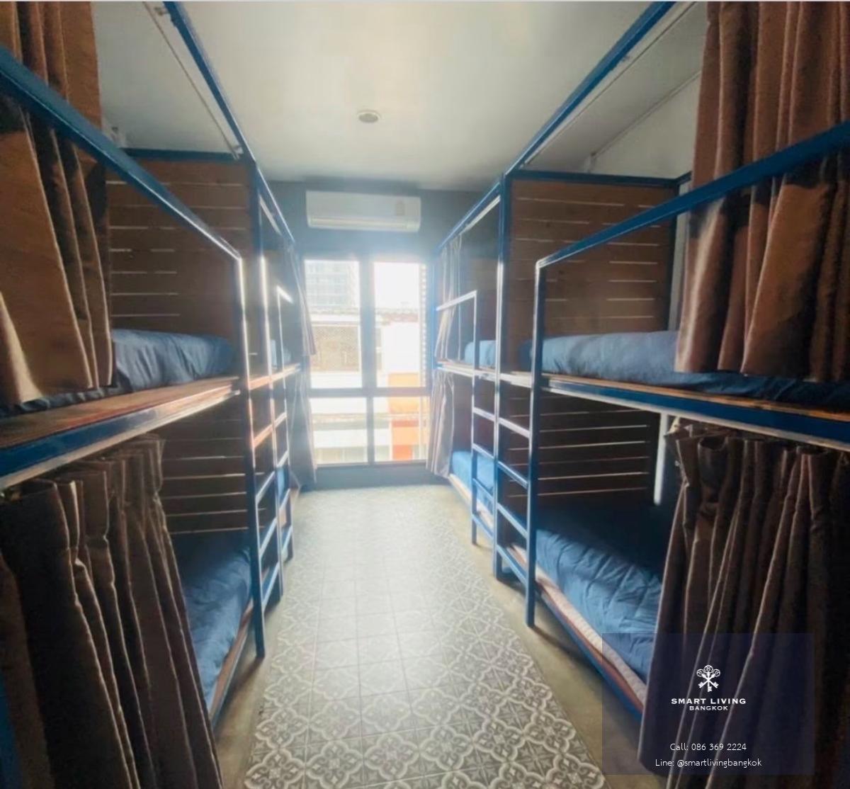 ขายอาคารพาณิชย์ (Hostel) 4 ชั้น ราชเทวี ใกล้ BTS เดินได้ 3-5 นาที ทำเลทองใจกลางเมือง เหมาะทำธุรกิจที่พัก/โฮสเทล 28 เตียง ใกล้สยาม MBK