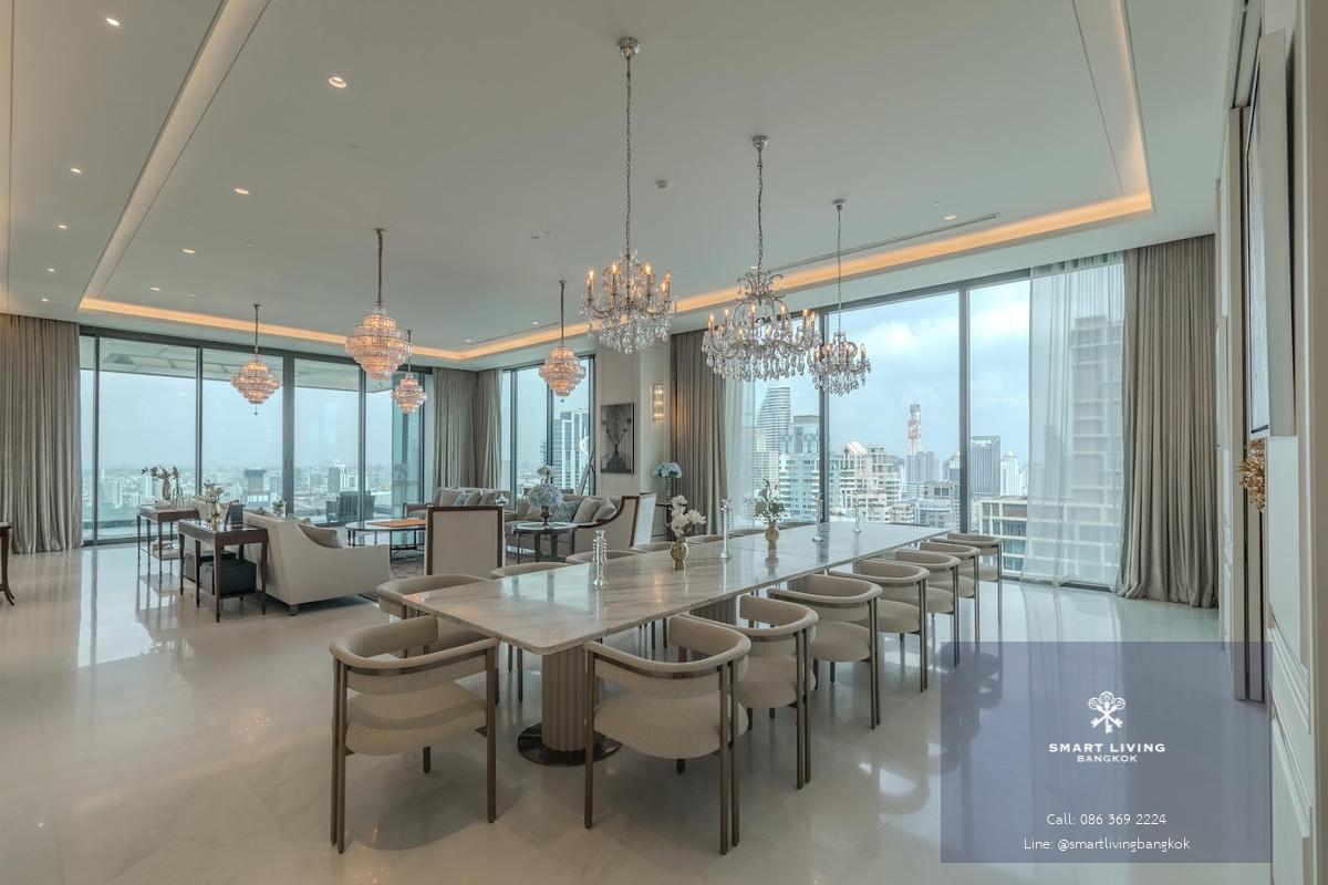 ✨ขาย/ให้เช่าเพนท์เฮาส์สุดหรูพร้อมสระว่ายน้ำบนระเบียงส่วนตัว The Residences at Sindhorn Kempinski 4 ห้องนอน พื้นที่ใหญ่ เฟอร์นิเจอร์ครบ ระเบียงใหญ่ วิวสวย ใกล้ BTS ราชดำริ