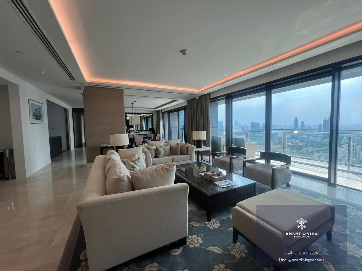 ให้เช่า The St. Regis Bangkok ไซส์ยักษ์ 300 ตร.ม. 3 ห้องนอน สุดยอดทำเลราชดำริ