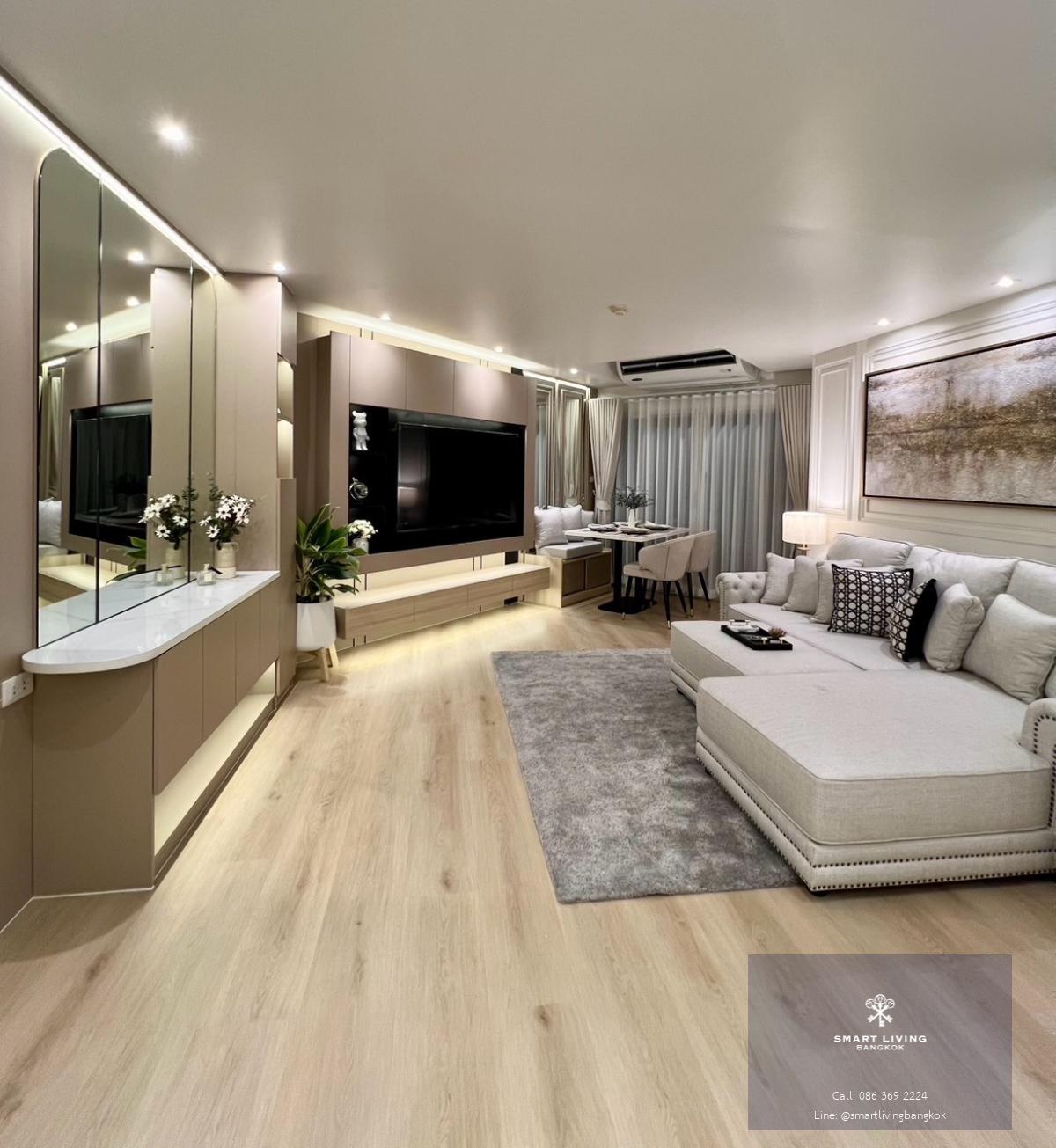 ขายคอนโด 3 ห้องนอน 88 ตร.ม ชั้นสูง วิวสระ พื้นที่กว้าง ใกล้สาทร สีลม และ Central Rama 3 Belle Park Residence นราธิวาส 24