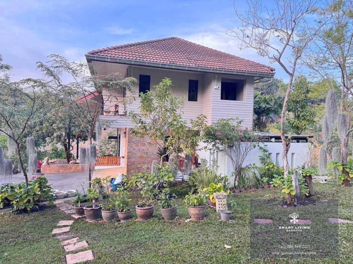 ขายบ้านหรูเขาใหญ่ 45 ล้านบาท ที่ดิน 1,800 ตารางวา ทำเลสงบเป็นส่วนตัว เหมาะสำหรับพักผ่อนท่ามกลางธรรมชาติ