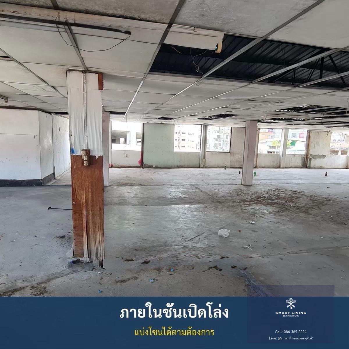 อาคารสำนักงานงามวงศ์วาน 4 ชั้น 1,300 ตร.ม. ติดถนนใหญ่ เหมาะทำออฟฟิศและลงทุน