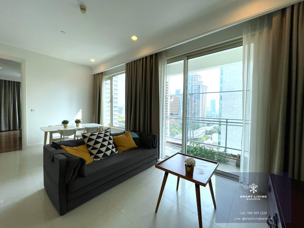 ✨ For Rent Luxury Condo | Q Langsuan | 2 Bed 2 Bath | 106 sqm | BTS Chit Lom | BTS Ratchadamri | Langsuan | Pool View | Garden View | Recently Renovated | Parking Included