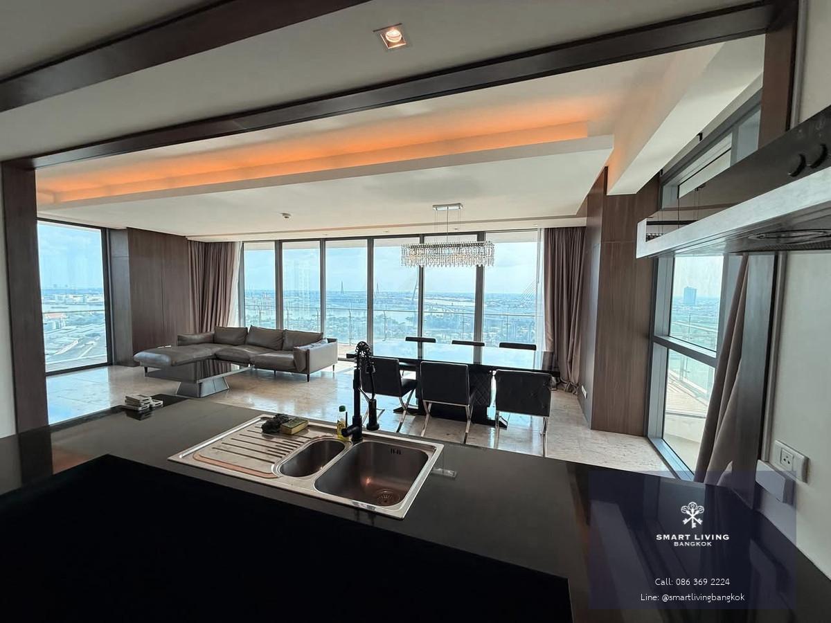 คอนโดวิวแม่น้ำเจ้าพระยาชั้นสูง ยูนิตขนาดใหญ่ สำหรับอยู่อาศัยและการลงทุน พระราม 3