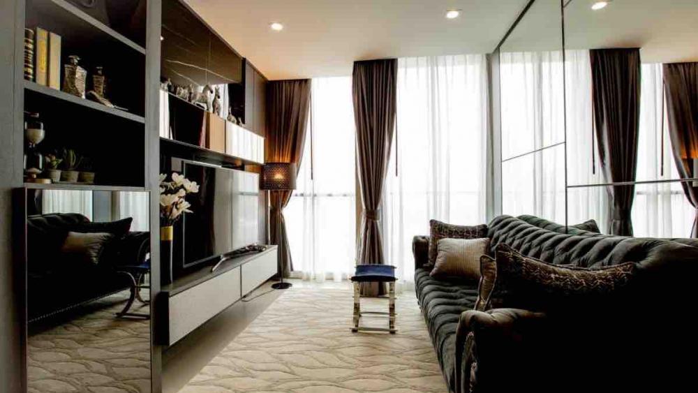 NOBLE PLOENCHIT 2 bedroom for rent luxury decoration only 75K