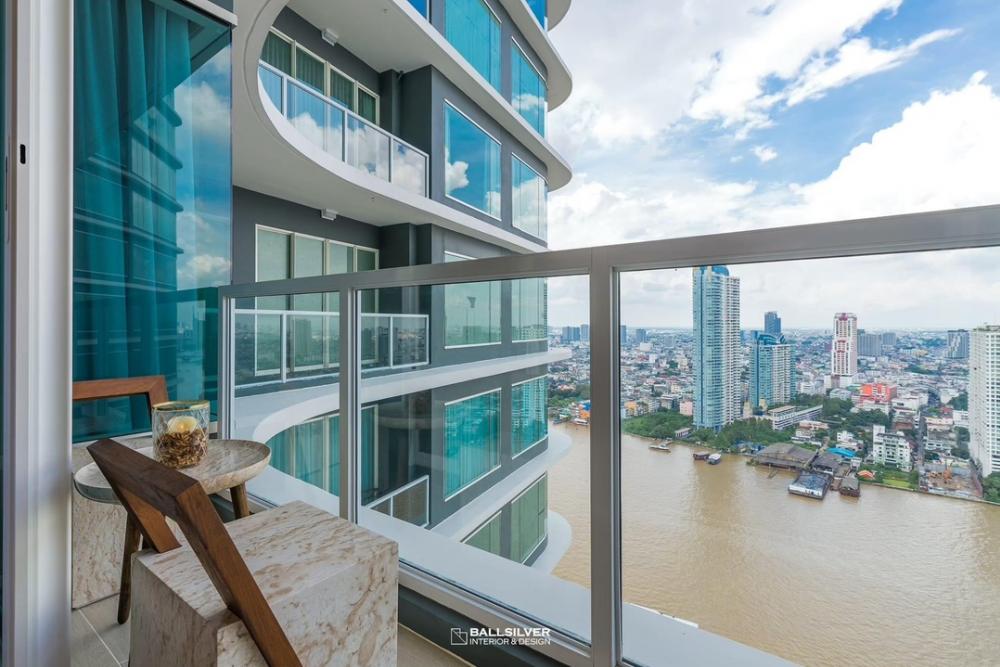 ขาย MENAM RESIDENCE, 2 ห้องนอน ใกล้ BTS สะพานตากสิน และ เอเชียทีค