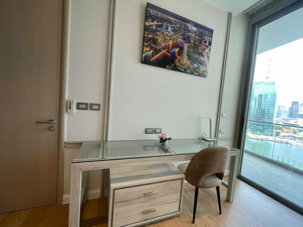 ให้เช่า Magnolia Waterfront Residence , 1 ห้องนอน ใกล้ BTS Sapan Taksin