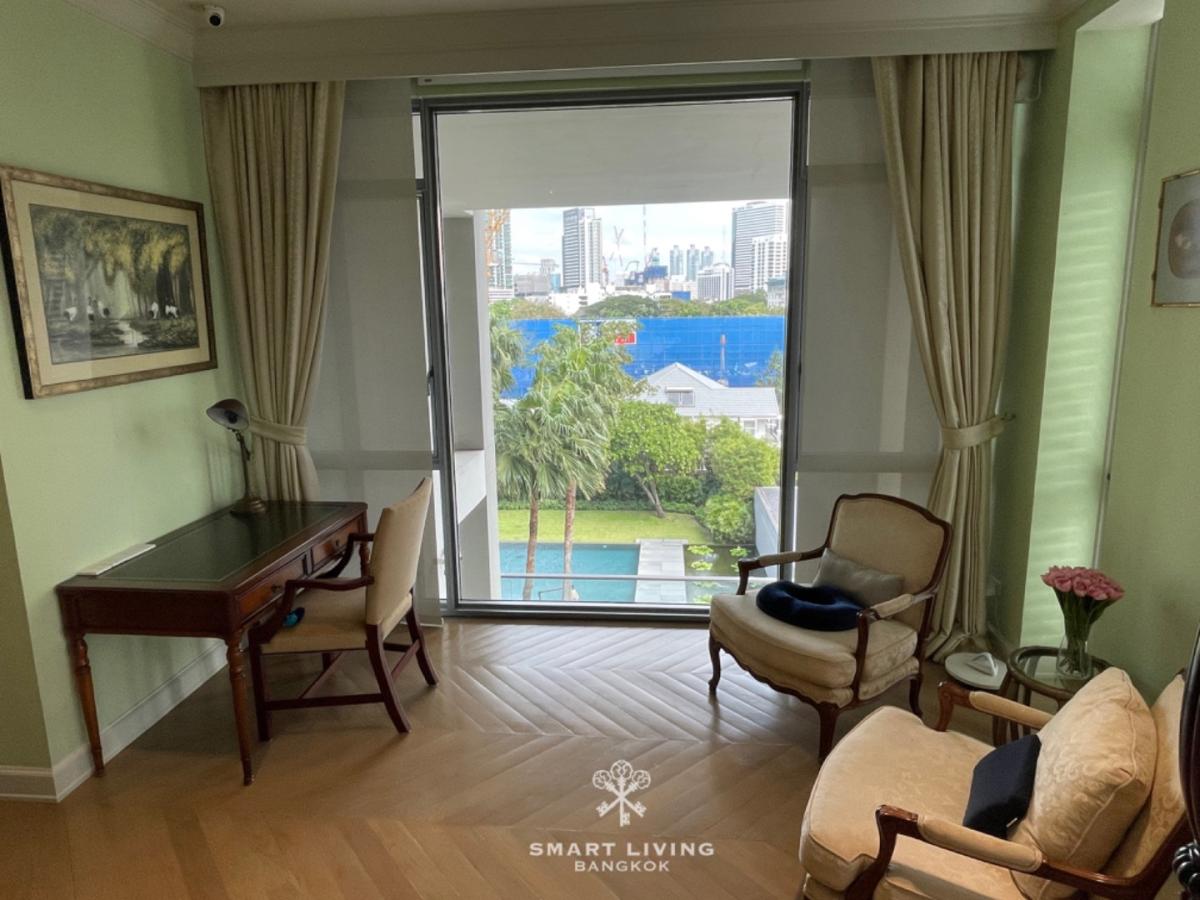 ✨ 👍ให้เช่า Sukhothai Residences , 3 ห้องนอน,ระเบียงกว้าง ,ตกแต่งหรู ใกล้ BTS ศาลาแดง