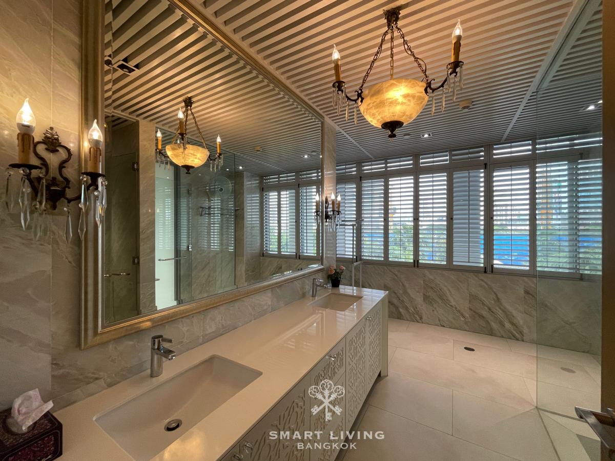 ✨ 👍ให้เช่า Sukhothai Residences , 3 ห้องนอน,ระเบียงกว้าง ,ตกแต่งหรู ใกล้ BTS ศาลาแดง