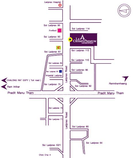 🔥 ขายด่วน Le champs premium , 2 ห้องนอน ใกล้ MRT วังทองหลาง