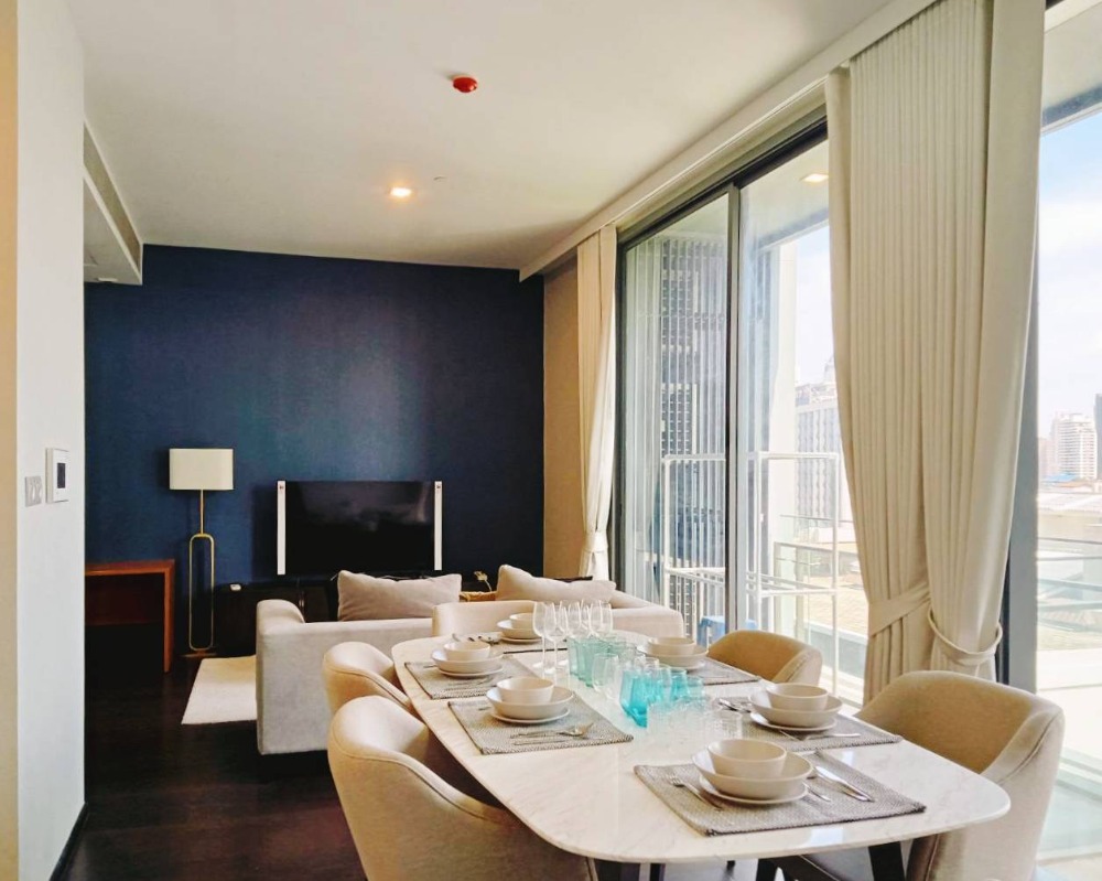 2 ห้องนอนหรู ให้เช่า ใกล้ BTSทองหล่อ ร้านอาหารคาเฟ่ วิวสวยเฟอร์ครบ พร้อมเข้าอยู่