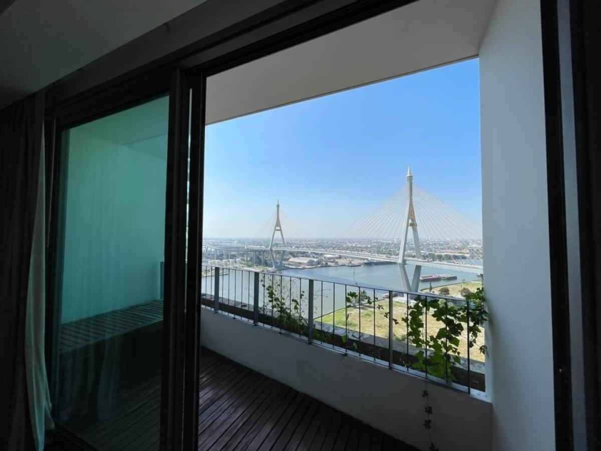 ขายคอนโดริมแม่น้ำที่ The Pano 2+1 ห้องนอน เฟอร์นิเจอร์ครบ มีระเบียง วิวแม่น้ำ พร้อมเข้าอยู่