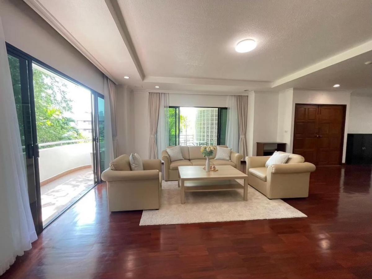 📢👇 Huge petfriendly unit  in Thonglor, well train pet are welcome max 12 kg, big balcony.