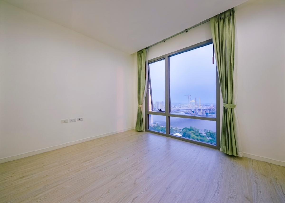 📢👇Relaxing, Quiet and peaceful by the huge river view at Star view, corner unit with private lift at Star View Rama 3 unaffected by the incident