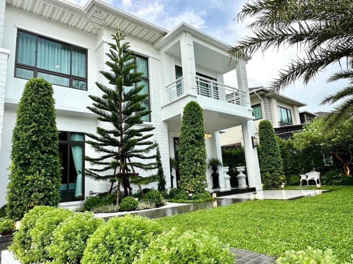 📢👇Luxury House with private pool at Perfect Masterpiece Sukhumvit 77 Phase 1, fully furnished, nice decoration, near Suvarnabhumi Airport