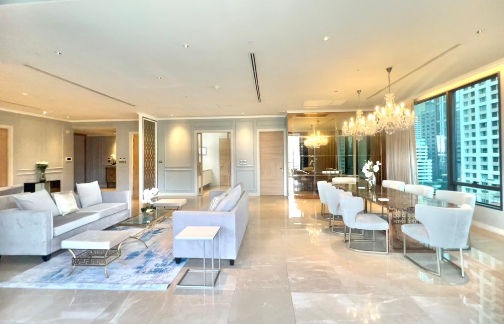 เช่า/ขาย  SINDHORN RESIDENCE ,2 ห้องนอน ระเบียงกว้าง ใกล้ BTS เพลินจิต