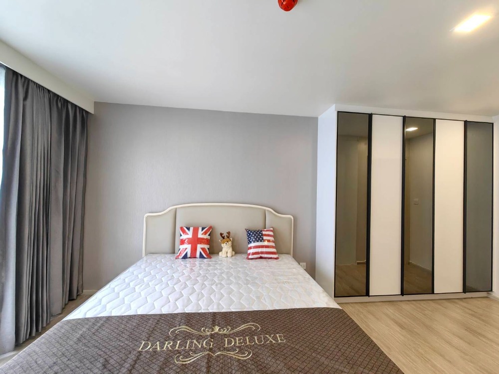📢👇Available Mid of July For sale / rent petfriendly condo near Central Rama 9, corner unit, fully furnished