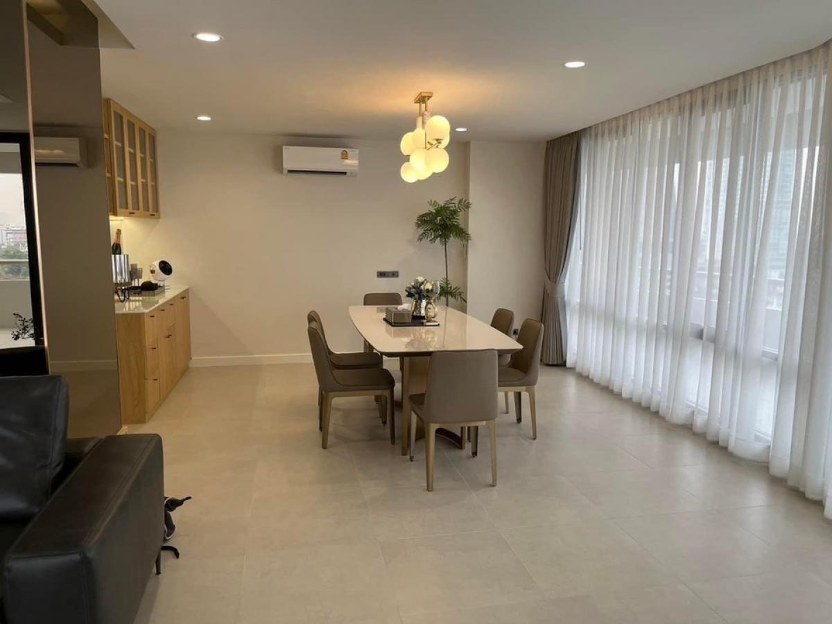 📢👇Living by the river at  Bangkok River Marina, unblocked view, long balcony