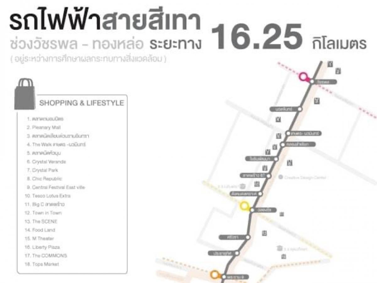 ✨👍 ขายที่ดิน วัชรพล ใกล้รถไฟฟ้า ทั้งสายสีชมพู และ สีเทา ถนนหน้ากว้าง 6 เมตร