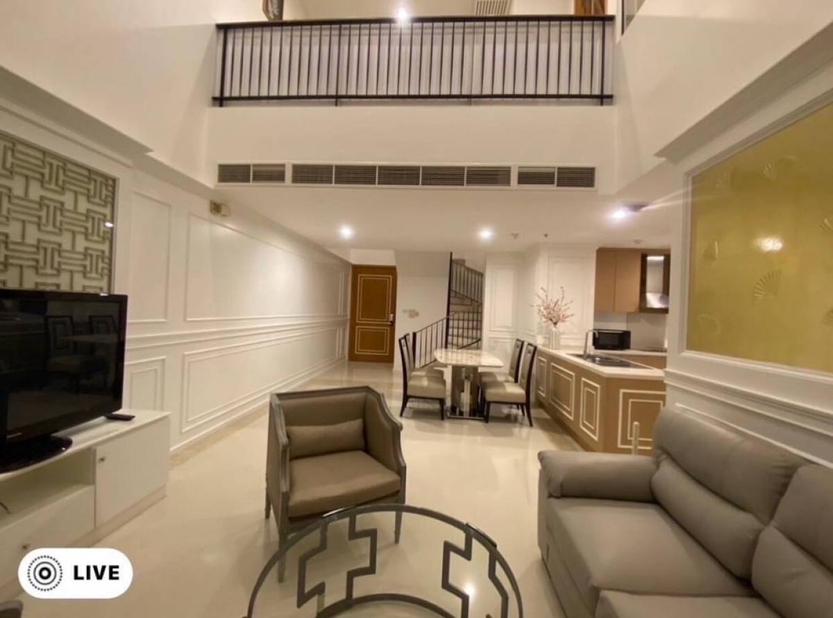 📢👇Duplex 2 beds for rent, near BTS Chong Nonsi