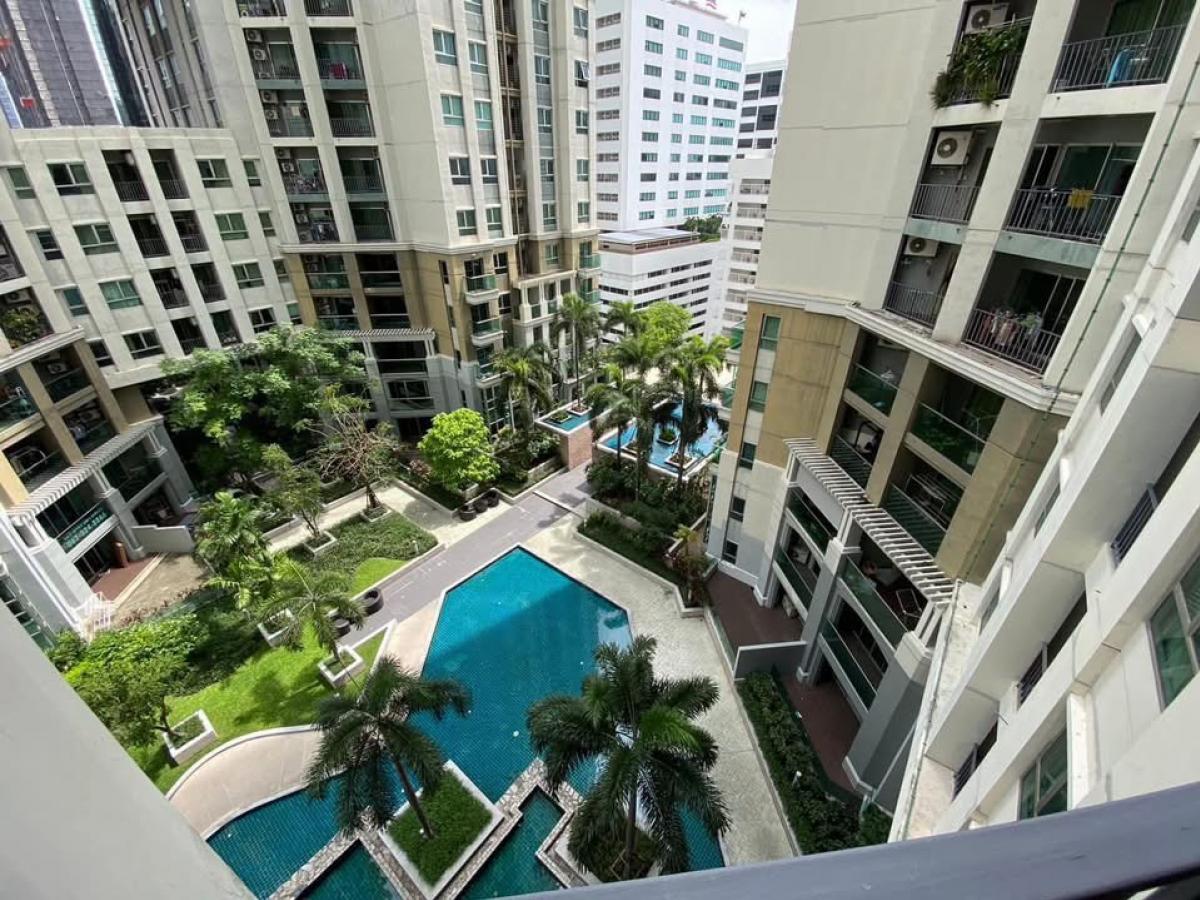 📢👇 For sale / rent at Belle Grand Rama9 one of the most highly demand for Expat, worth for investment place in Rama 9 with good price, good location , fully funished, only about 5 mins walk to MRT Rama 9, Central Plaza, G Tower.