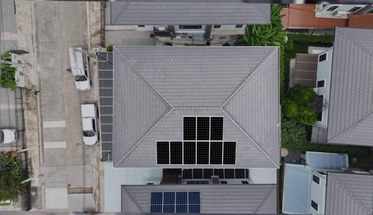 📢👇For rent/ sale at Supalai Essence Suanluang , with solar cell, fully furnished, easily traveling in many routes, near many international schools