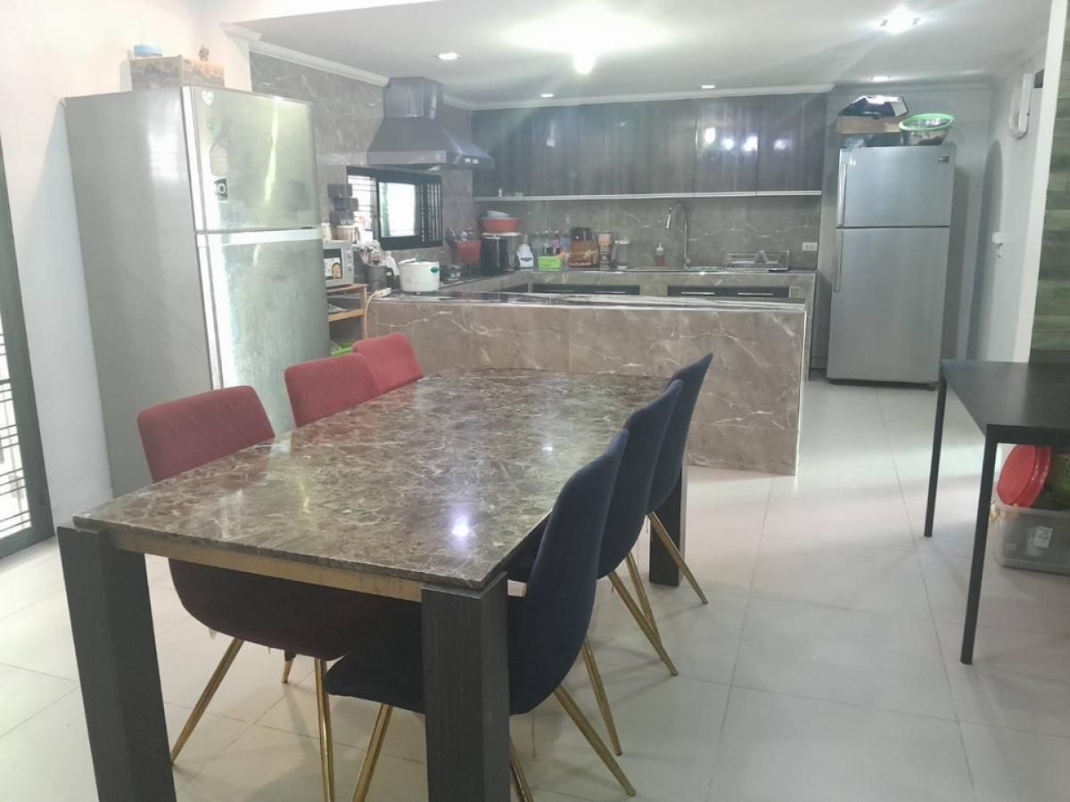 📢👇For rent/ sale at Supalai Essence Suanluang , with solar cell, fully furnished, easily traveling in many routes, near many international schools