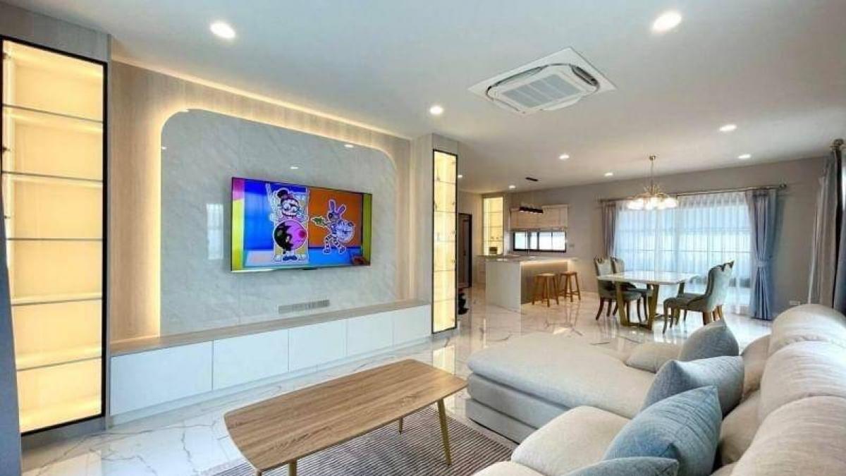 พร้อมขายและเช่า 30/7/2569
บ้านหรู เศรษฐสิริ บางนา สุวรรณภูมิ ใกล้สนามบินสุวรรณภูมิ 5 นาที 4 ห้องนอน 247 ตร.ม ใกล้ รร.นานาชาติ VERSO