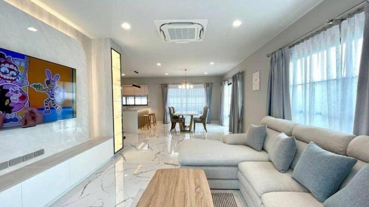 พร้อมขายและเช่า 30/7/2569
บ้านหรู เศรษฐสิริ บางนา สุวรรณภูมิ ใกล้สนามบินสุวรรณภูมิ 5 นาที 4 ห้องนอน 247 ตร.ม ใกล้ รร.นานาชาติ VERSO