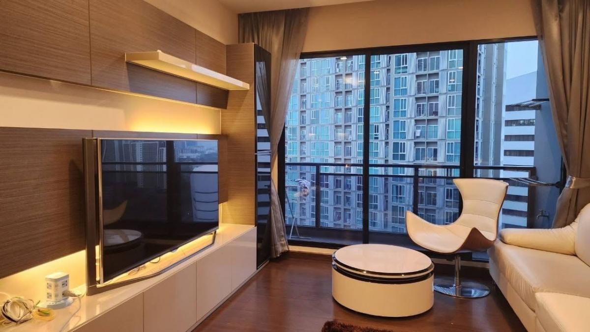 📢👇Corner unit at Ivy Ampio for rent / sale , near The Street, Central Rama 9, fully furnished, ready to move in