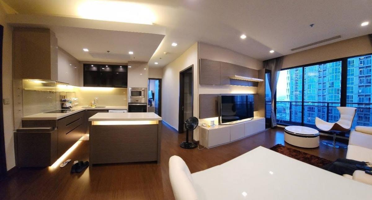 📢👇Corner unit at Ivy Ampio for rent / sale , near The Street, Central Rama 9, fully furnished, ready to move in