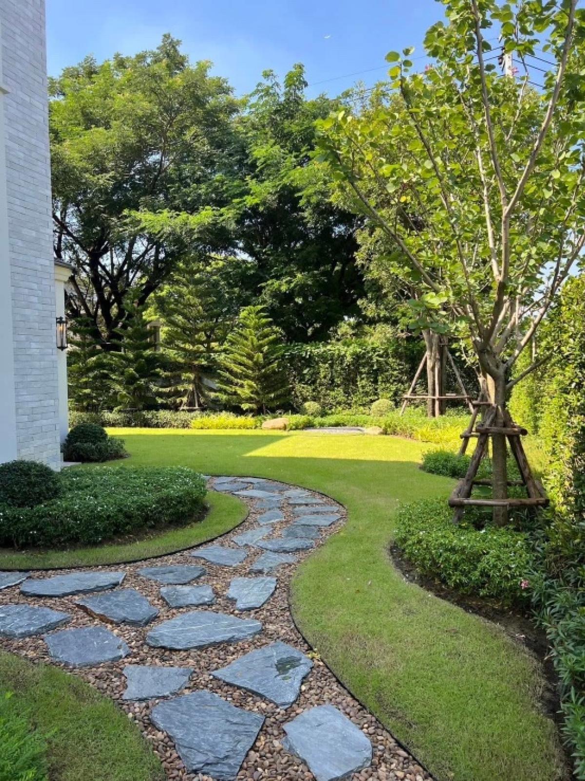 📢👇Luxury house in big size of land at Perfect Masterpiece Rama 9 - Krungthep Kreetha, easily traveling many routes, close to express way, fully furnished