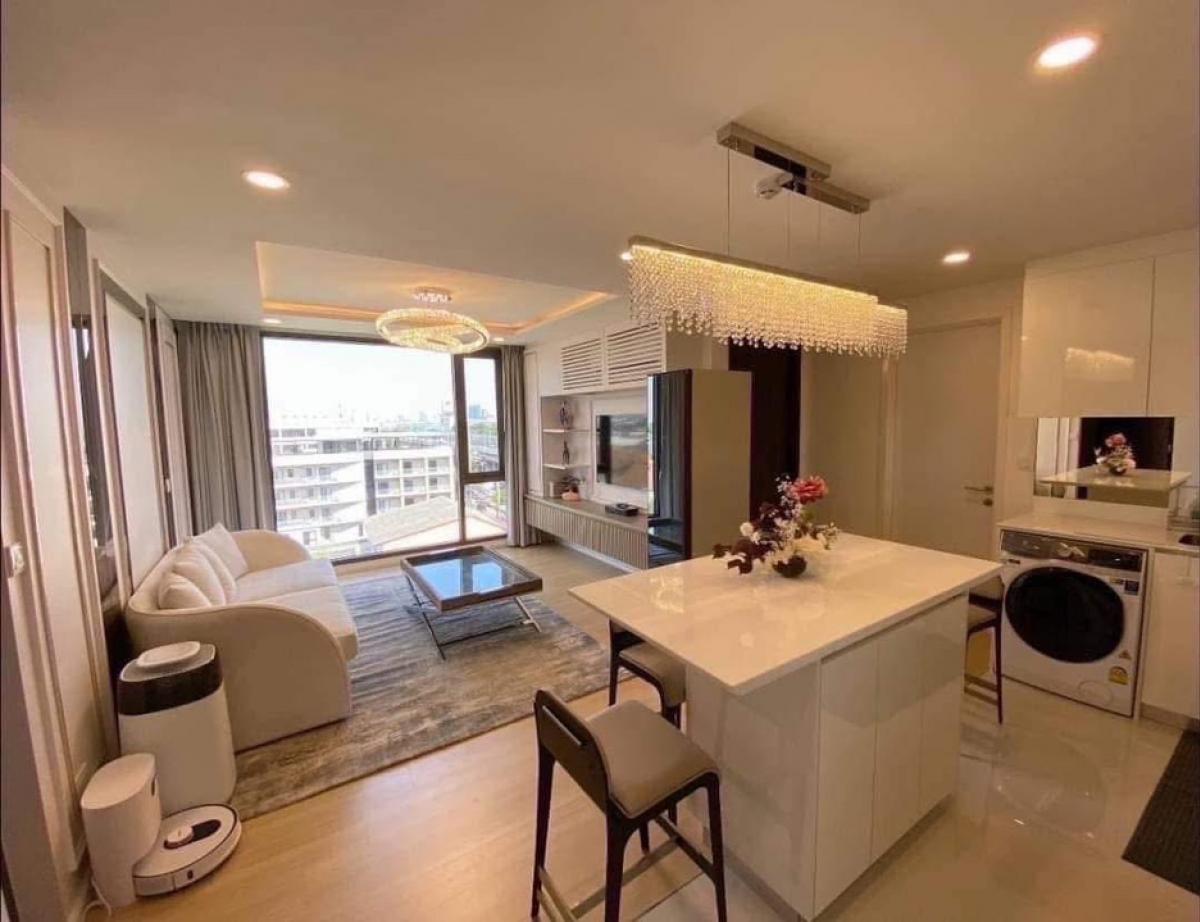 📢👇Sell with tenant til 20 September 26
Very SPECIAL price , low rise condo , still in good condition , unblocked view ,  soundproof glass provide , close to the entrance and exit of the Si Rat Expressway, only 700 meters (both sides), near Vichaiyut