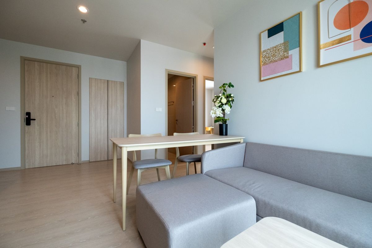 ✨ให้เช่าคอนโด Noble Nue Mega Plus Bangna ห้องมุม ชั้นสูง วิวโล่ง รับแสงเช้า  Fully Furnished พร้อมอยู่ ทำเลดีเยี่ยม ใกล้ Mega Bangna