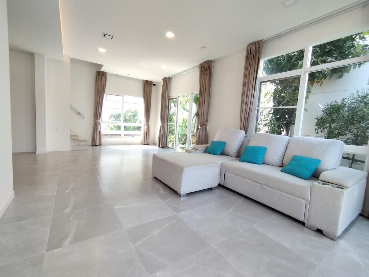 🏡บ้านใหม่ให้เช่า มัณฑนา บางนา-วงแหวน สวย สะอาด ปลอดโปร่ง พร้อมระบบฟอกอากาศ AirPlus² ใกล้โรงเรียนนานาชาติ & Mega Bangna
