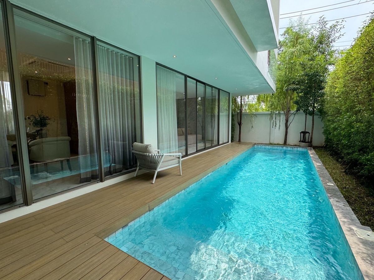 📢👇Pool Villa หรูใจกลางเกษตร-นวมินทร์ เดินทางสะดวก ใกล้จุดขึ้นลงทางด่วน ใกล้แหล่งชุมชน ห้างสรรพสินค้า แต่ยังคงมีความเป็นส่วนตัว