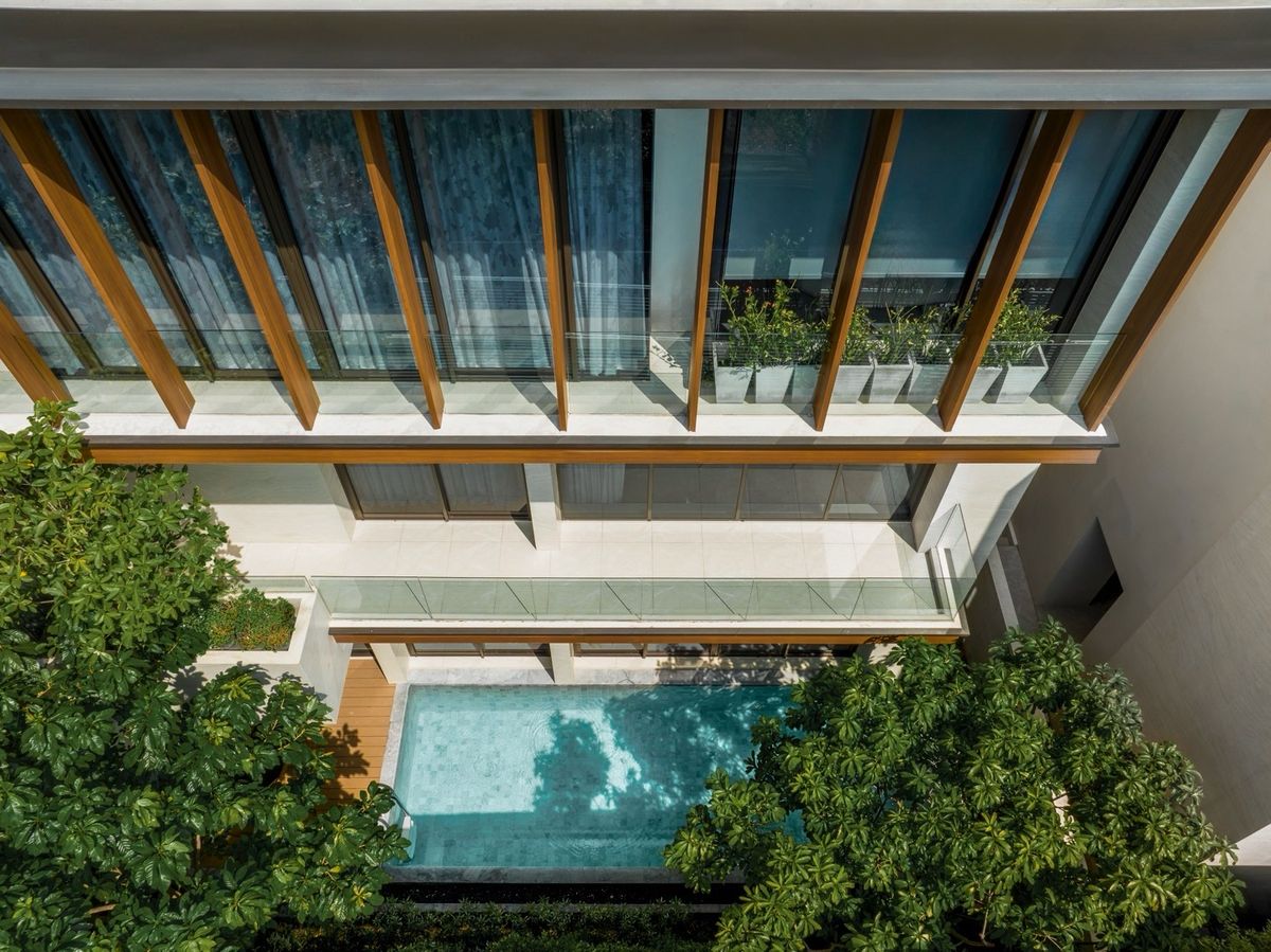 📢👇Pool Villa 3 ชั้น พร้อมลิฟต์และสระว่ายน้ำส่วนตัว สงบ ร่มรื่น ในอ้อมกอดของธรรมชาติ เดินทางสะดวก ใกล้ใจกลางเมือง ใกล้จุดขึ้นลงทางด่วน ภาพบ้านตัวอย่าง