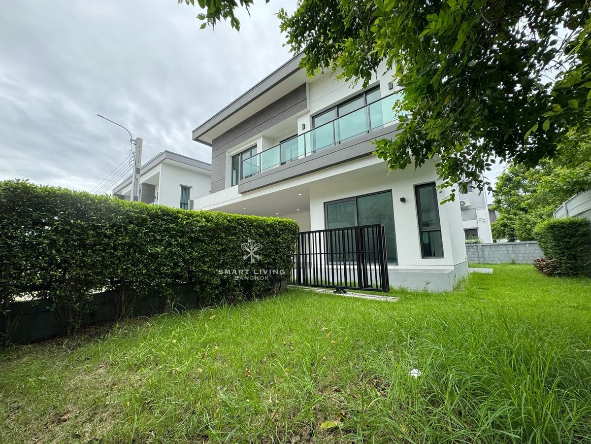 ขายพร้อมผู้เช่าถึง ก.ย. 2570 บ้านเดี่ยวหรูทำเลทอง แปลงหัวมุม เข้าโรงเรียนนานาชาติชั้นนำ ห้างสรรพสินค้า และโรงพยาบาลชั้นนำได้รวดเร็ว