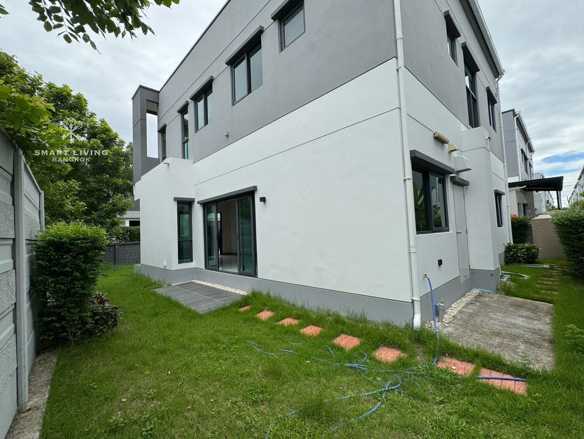 ขายพร้อมผู้เช่าถึง ก.ย. 2570 บ้านเดี่ยวหรูทำเลทอง แปลงหัวมุม เข้าโรงเรียนนานาชาติชั้นนำ ห้างสรรพสินค้า และโรงพยาบาลชั้นนำได้รวดเร็ว