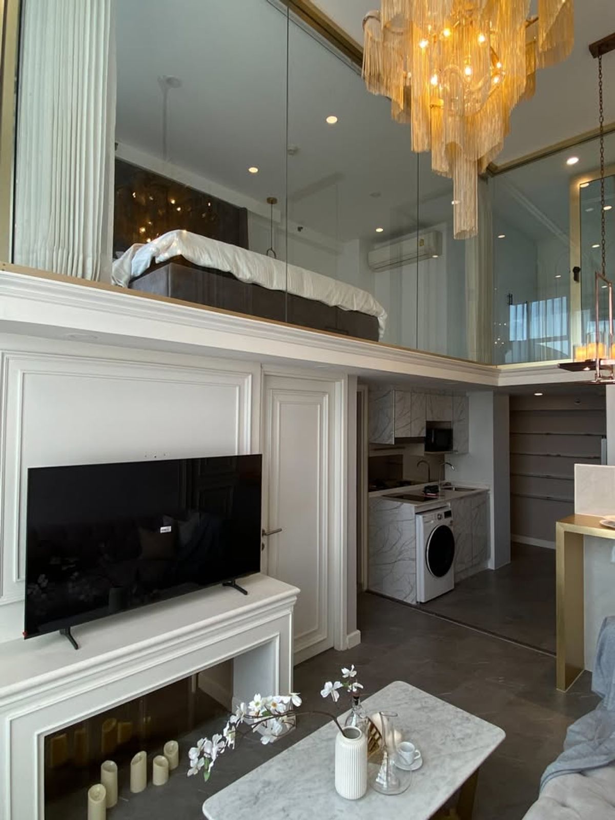 🌟 คอนโดหรู Duplex KnightsBridge Prime Sathorn ขายพร้อมผู้เช่า 2 ห้องนอน เพดานสูง ตกแต่ง Modern Luxury วิวเมืองสาทรสุดพรีเมียม ใกล้ BTS ช่องนนทรี