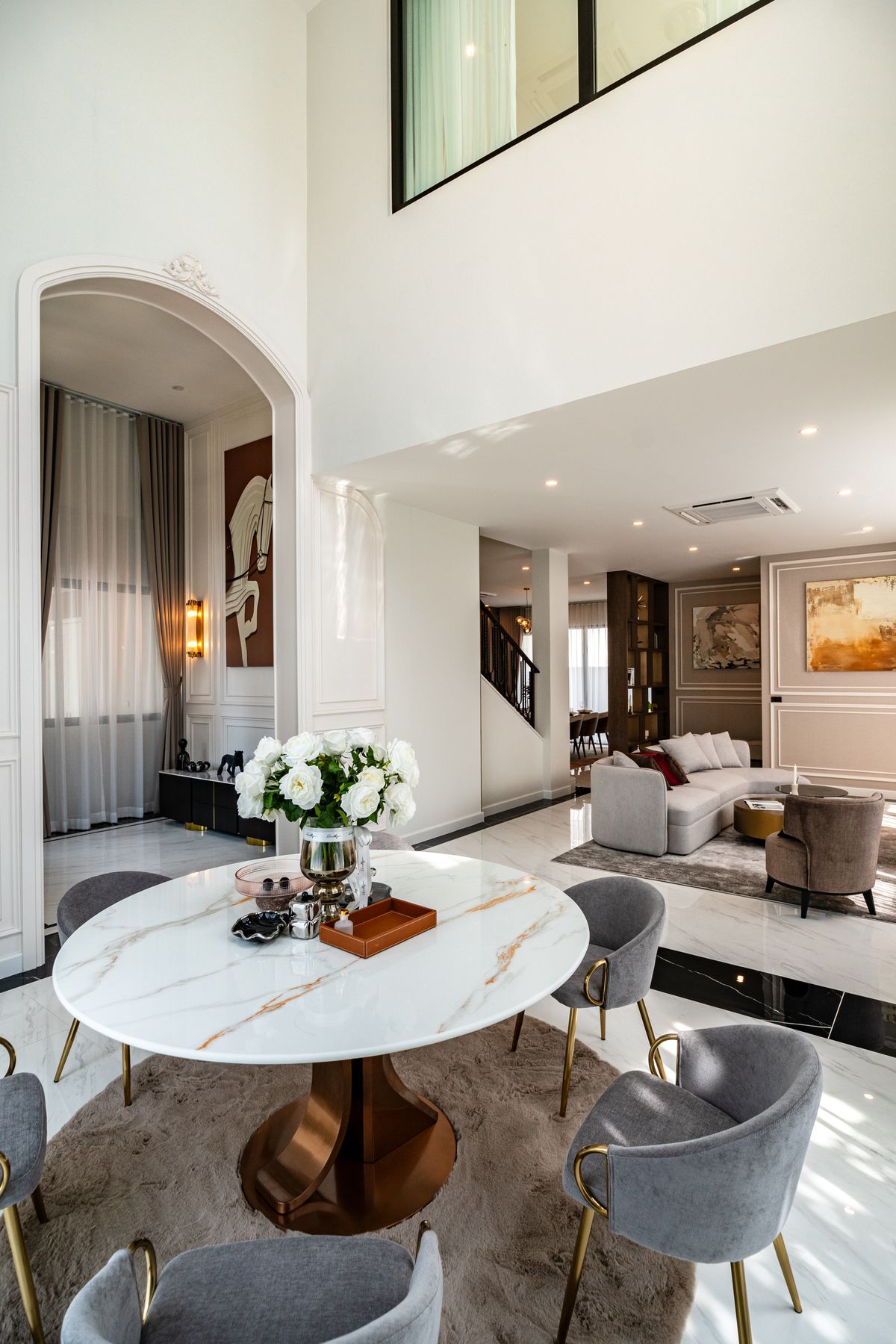 บ้านเดี่ยว Ultra Luxury 3 ชั้น พร้อมลิฟท์ส่วนตัว กรุงเทพกรีฑา บ้านใหม่ไม่เคยเข้าอยู่ ใกล้โรงเรียนนานาชาติชั้นนำ ทำเลศักยภาพ