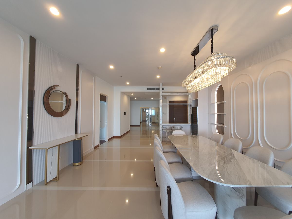 ขายด่วน SUPALAI PRIMA RIVA ,เพนท์เฮ้าส์ 4 ห้องนอน ,ตกแต่งหรู ,พาโนรามาวิวและใกล้ BTS ช่องนนทรี
